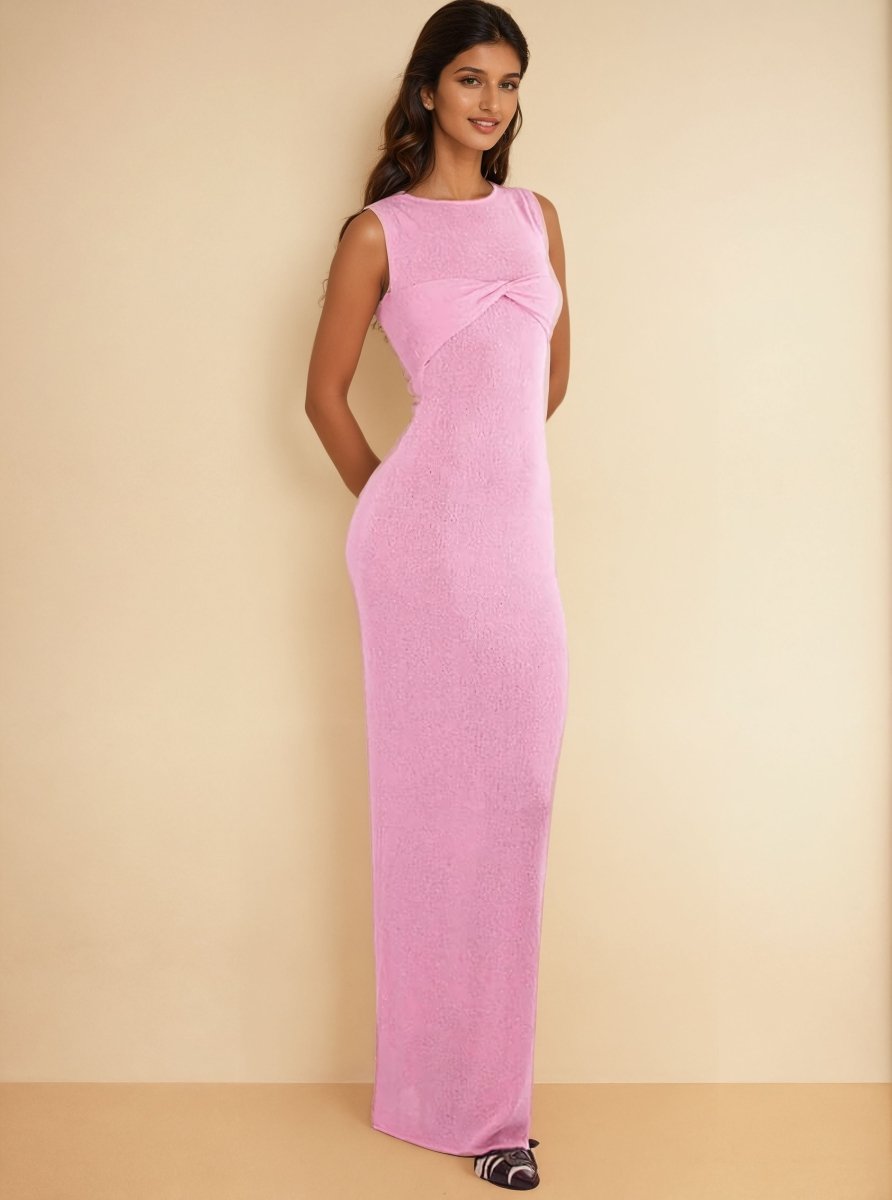 Bella sheer maxi dress - Elovana Montreal - Dresses