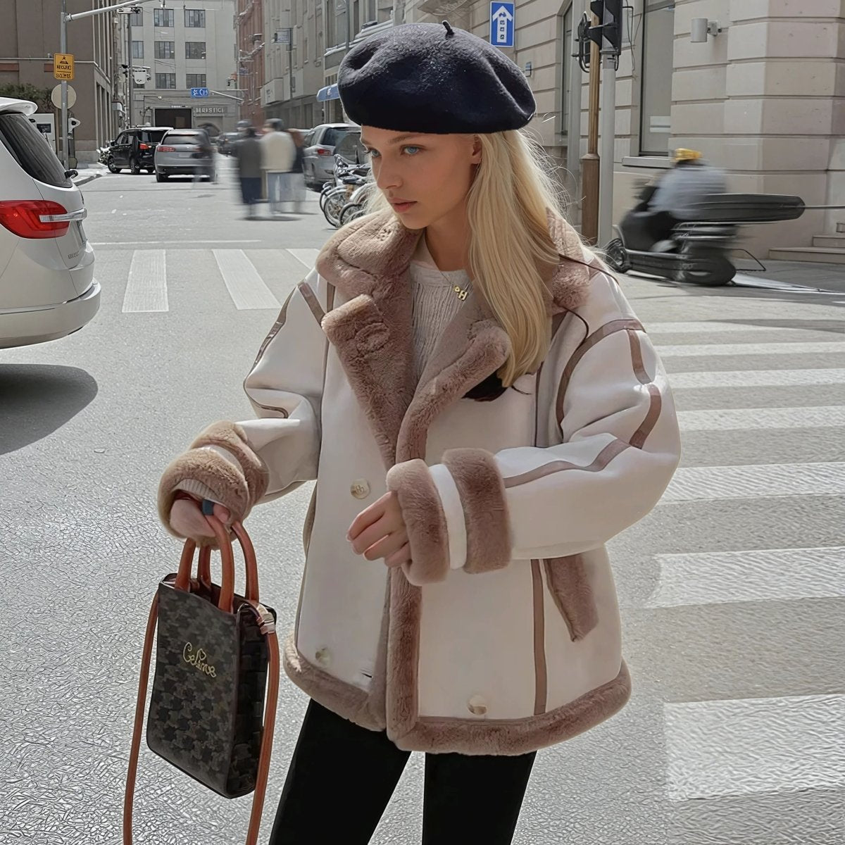 Birch Path Coat - Elovana Montreal - 