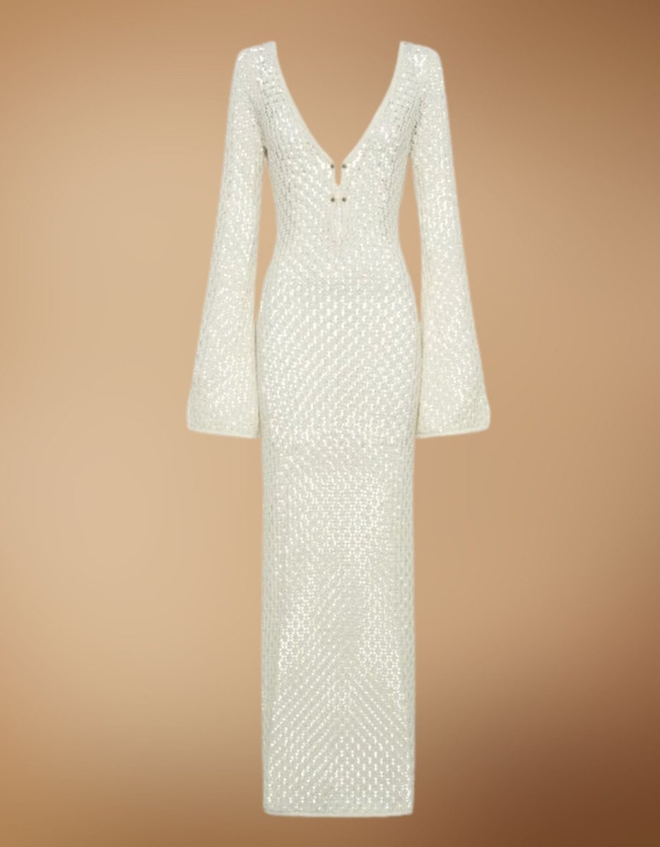 Chloe crocheted maxi dress - Elovana Montreal - Dresses