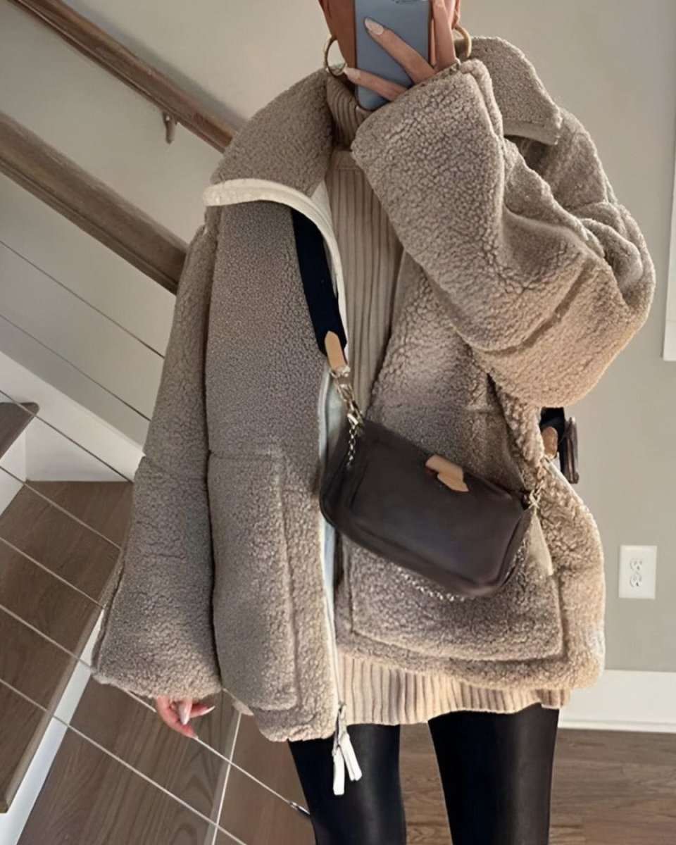 Cozy Chic Fleece Jacket - Elovana Montreal - 