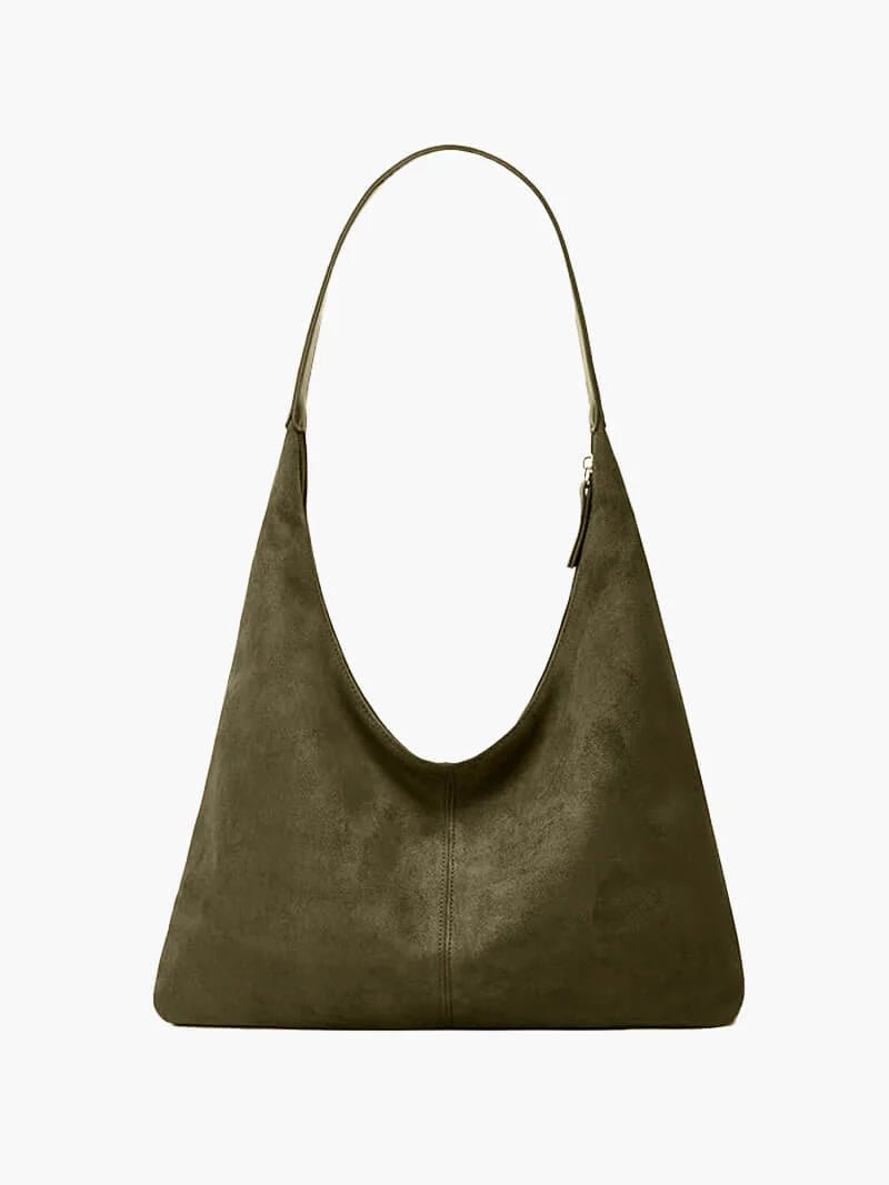 Jenna suede bag - Elovana Montreal - Handbags