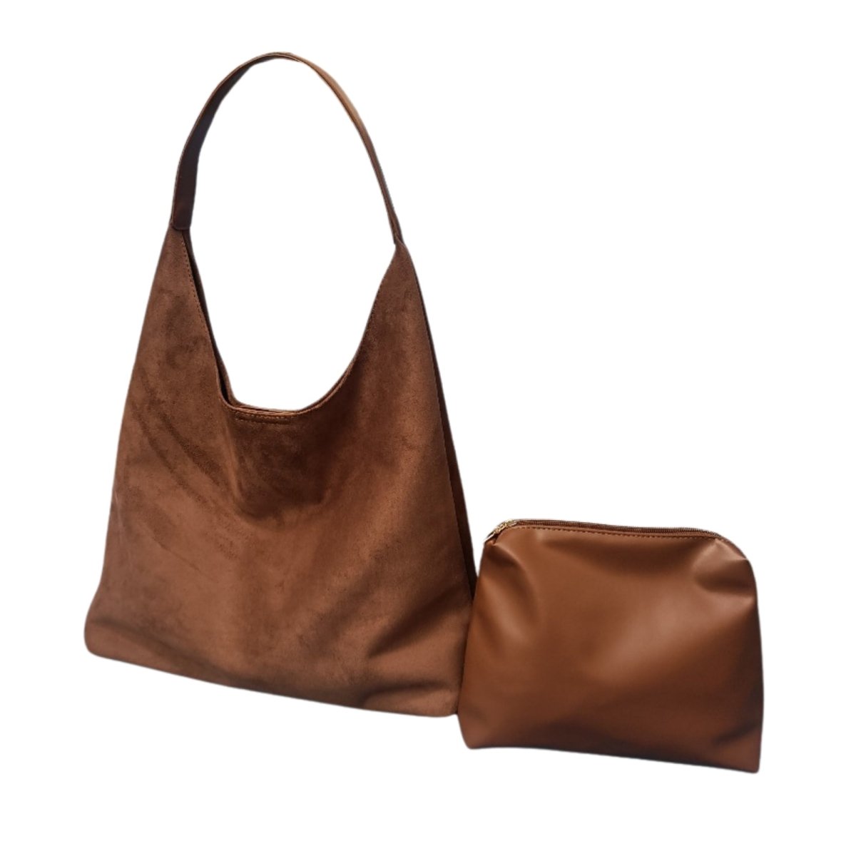 Jenna suede bag - Elovana Montreal - Handbags