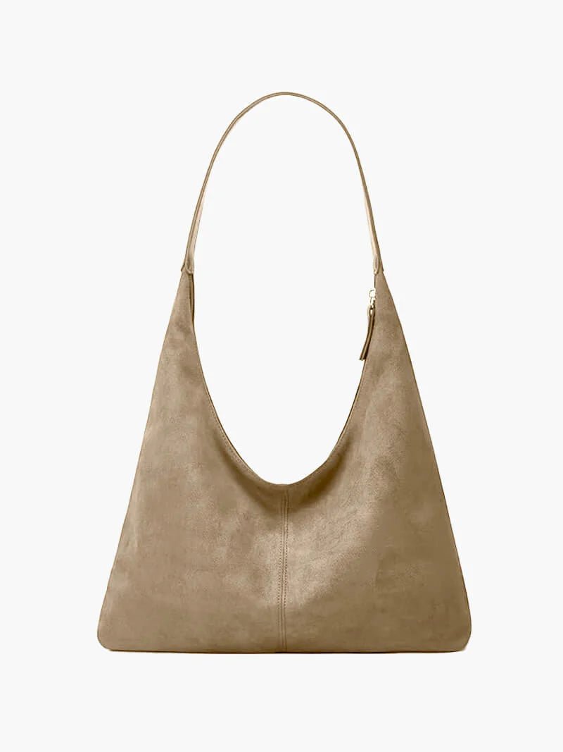 Jenna suede bag - Elovana Montreal - Handbags