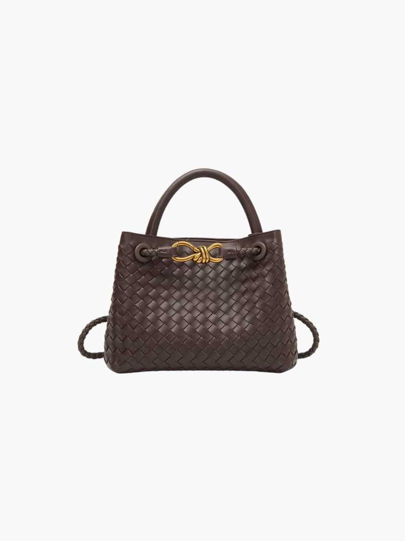 Lucia woven bag - Elovana Montreal - Handbags