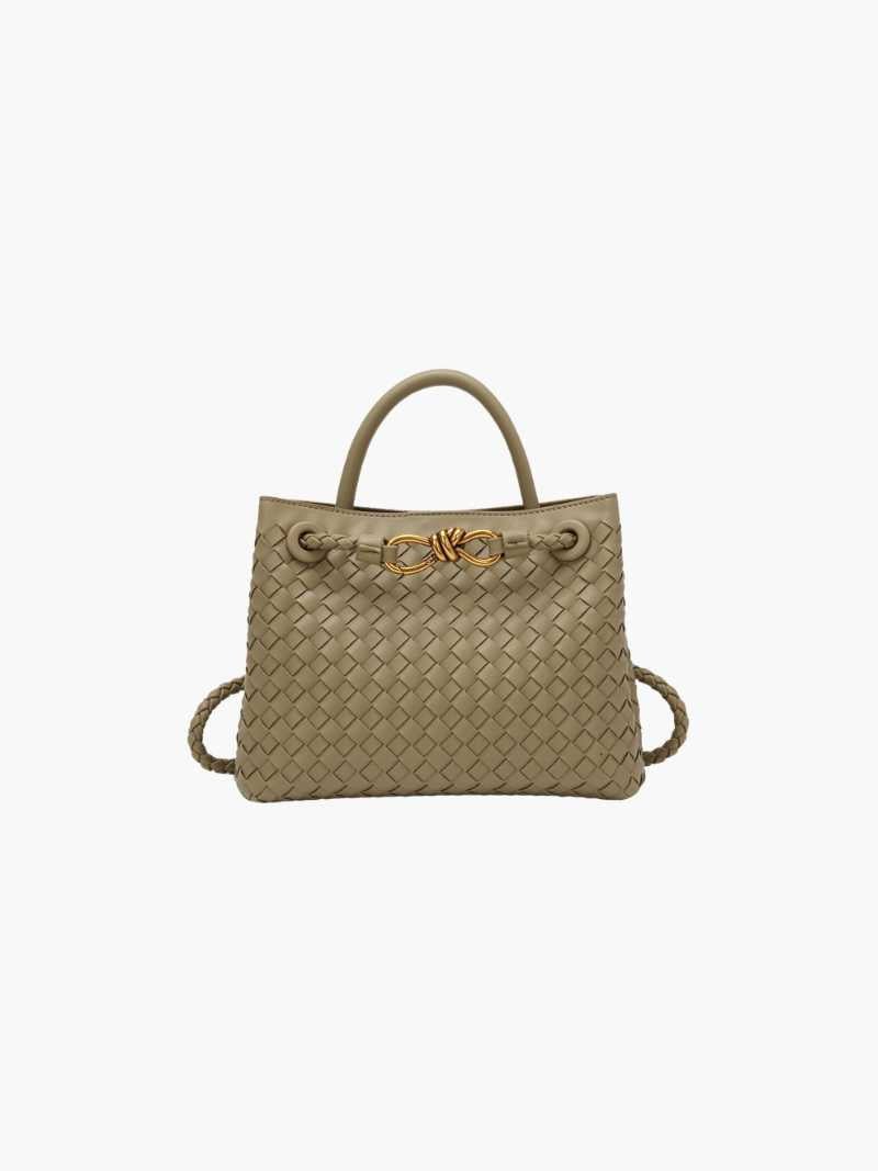 Lucia woven bag - Elovana Montreal - Handbags