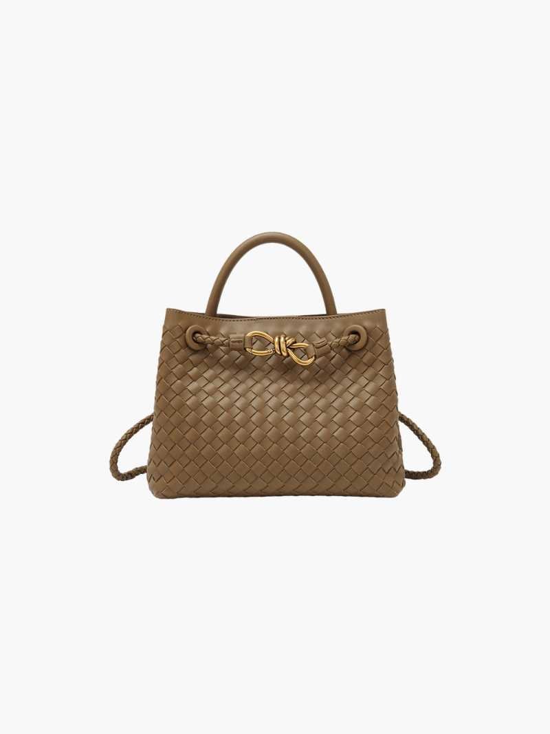 Lucia woven bag - Elovana Montreal - Handbags