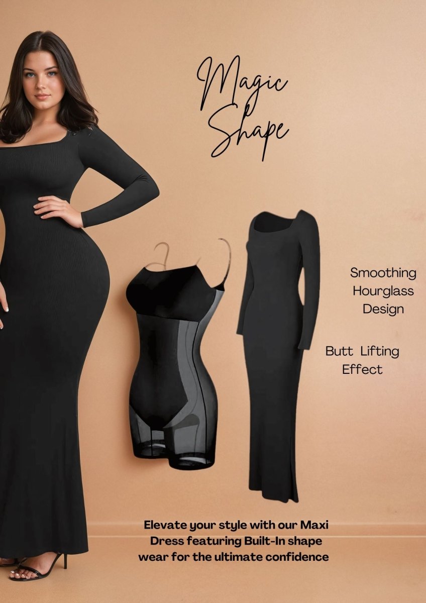 Magic Shaping Maxi Dress - Elovana Montreal - Shapewear