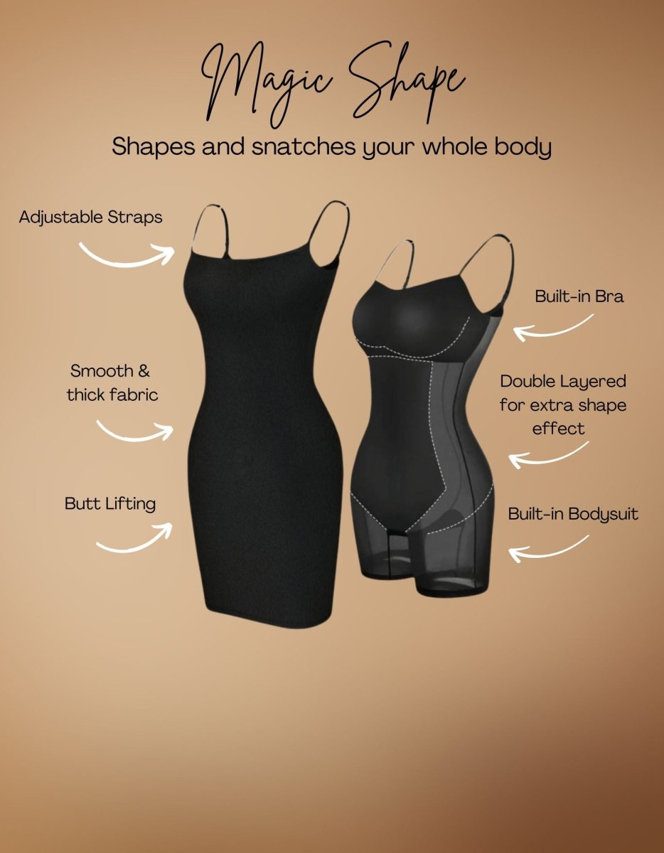 Magic Shaping Mini Dress - Elovana Montreal - Shapewear