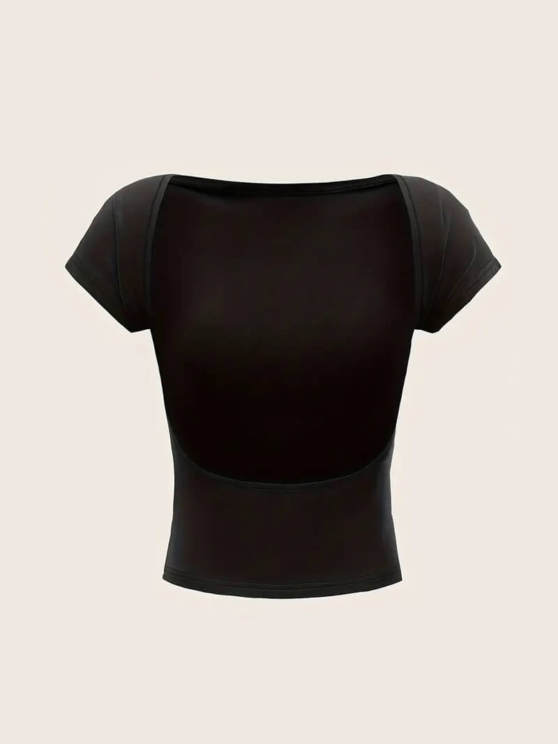 Paola backless top - Elovana Montreal - Tops