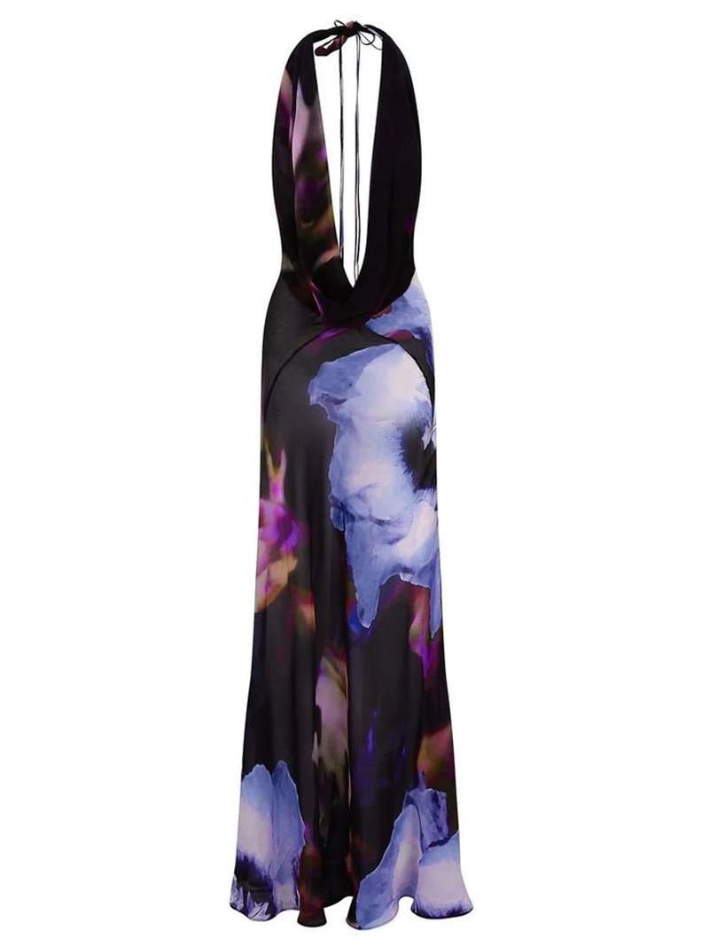 Rachel Sheer Maxi dress - Elovana Montreal - Dresses