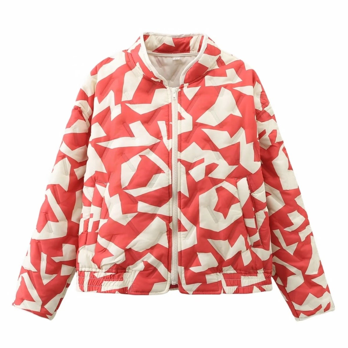 Sabrina | Irregular Printed Jacket - Elovana Montreal - Jackets