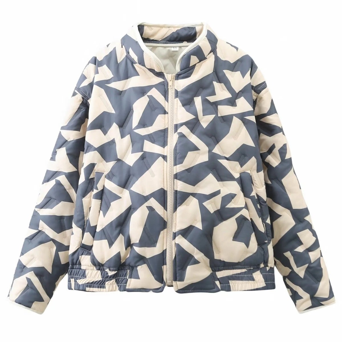 Sabrina | Irregular Printed Jacket - Elovana Montreal - Jackets