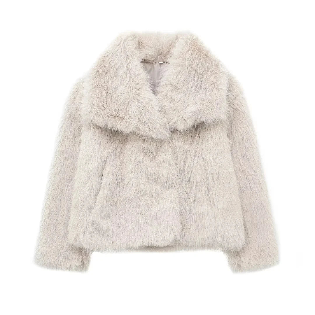 Siena Faux Fur Soft Winter Jacket - Elovana Montreal - 