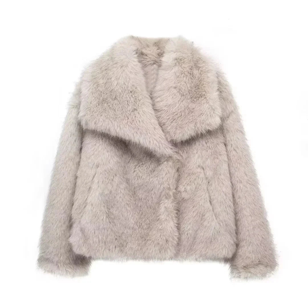 Siena Faux Fur Soft Winter Jacket - Elovana Montreal - 