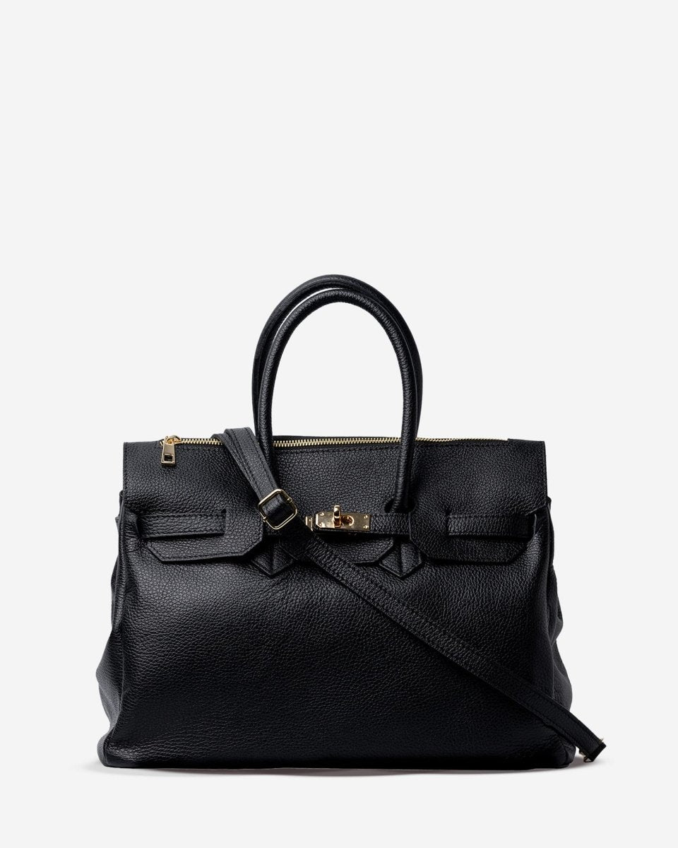 SOFT BIRKIMAD 40 Pelle Black - Elovana Montreal - BORSA