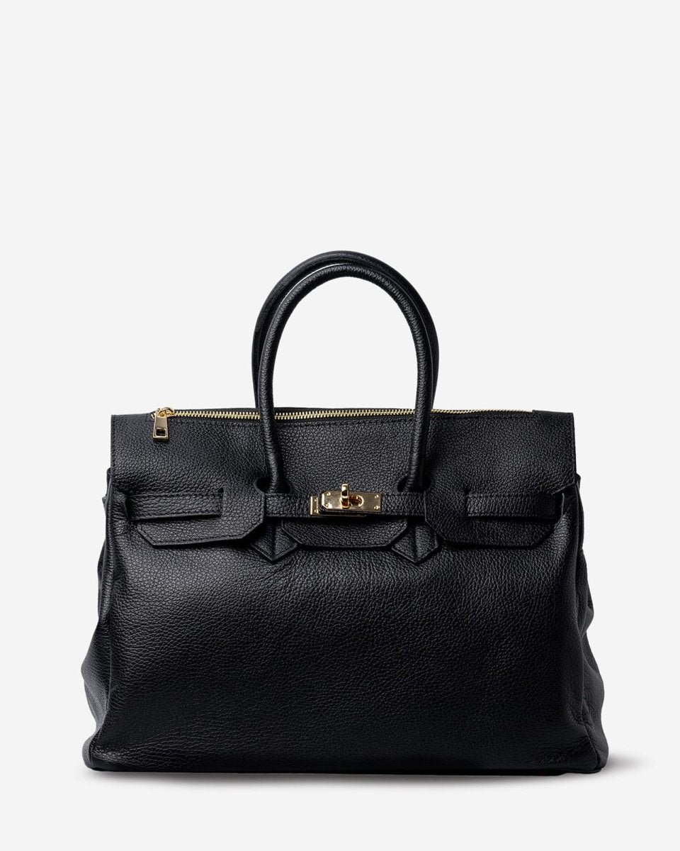 SOFT BIRKIMAD 40 Pelle Black - Elovana Montreal - BORSA