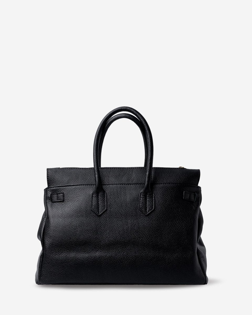 SOFT BIRKIMAD 40 Pelle Black - Elovana Montreal - BORSA