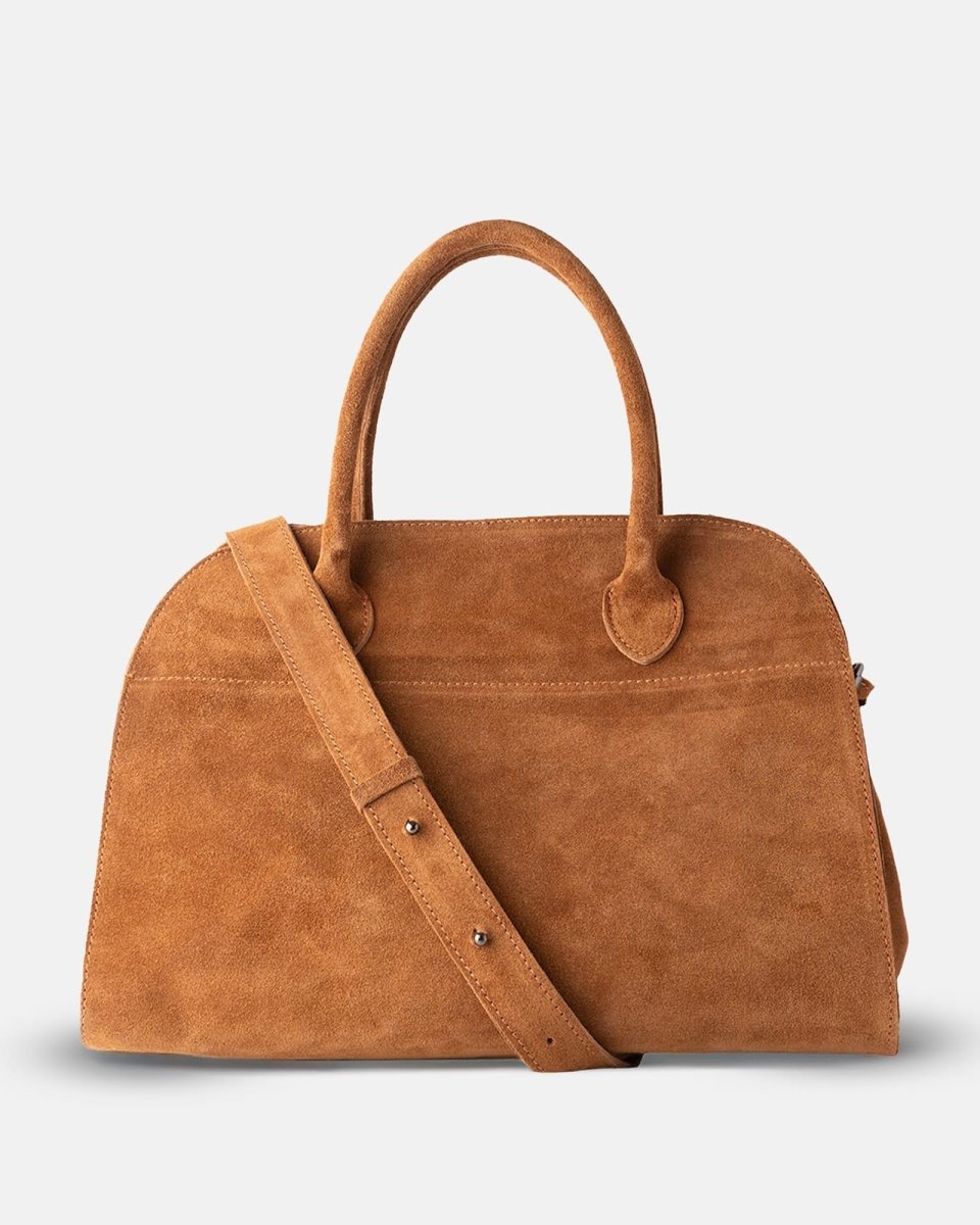 SOFT FREYA 37 MAXI in Camel Suede - Elovana Montreal - BAG