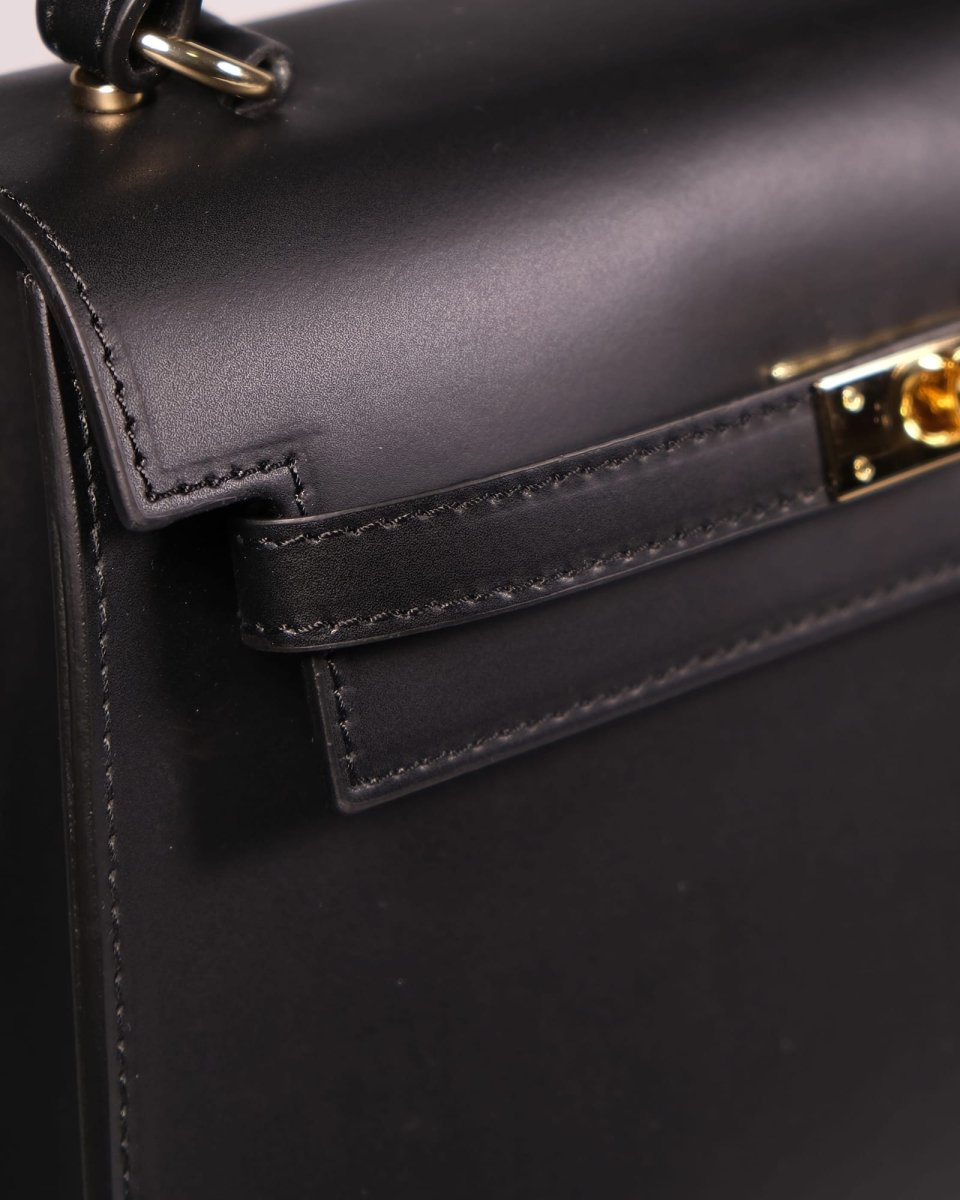 SOUL 30 Extra Large in Black Leather - Elovana Montreal - BAG