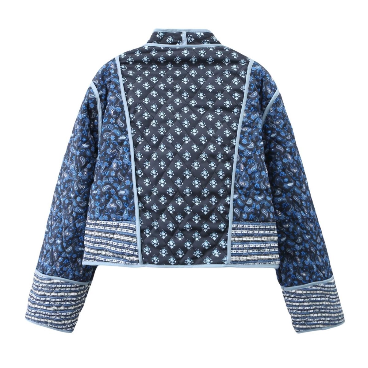 Stéphanie | Reversible Printed Jacket - Elovana Montreal - Jackets