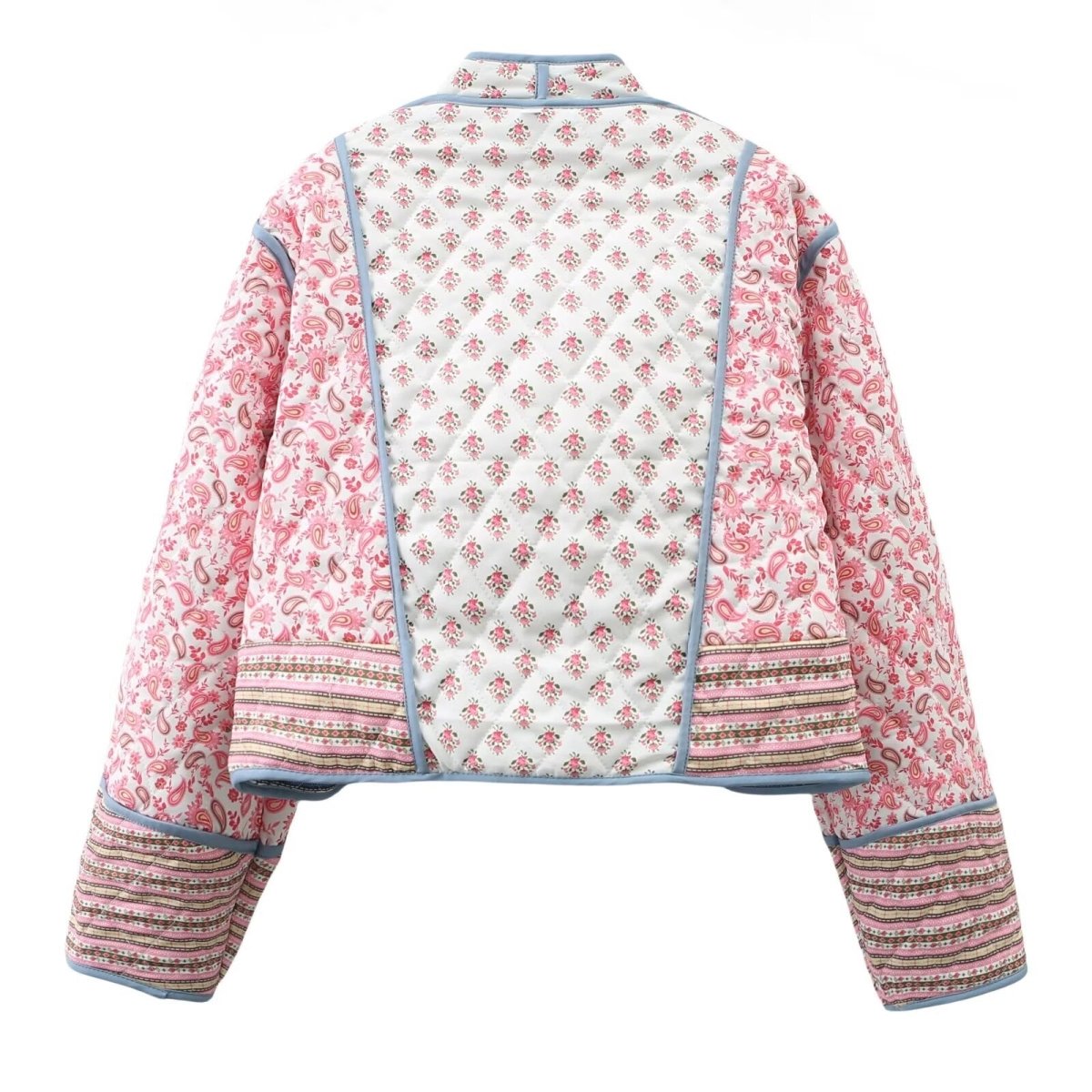 Stéphanie | Reversible Printed Jacket - Elovana Montreal - Jackets