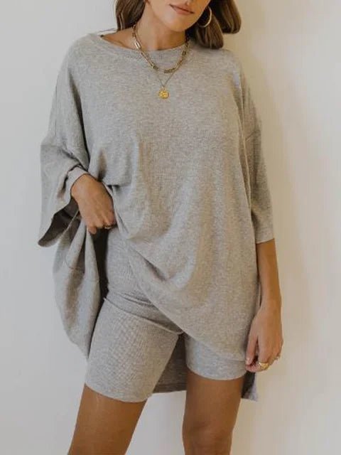 Summer Edition Comfy 2 Piece Top & Shorts - Elovana Montreal - 