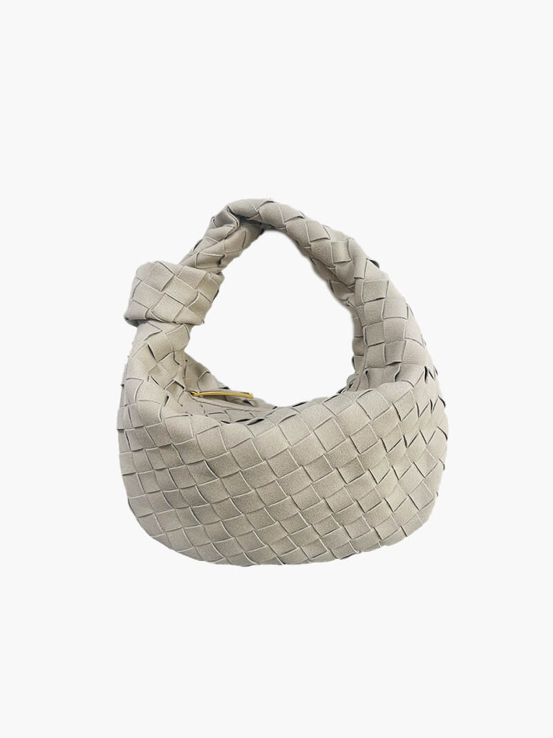 Woven Bag mini suede - Elovana Montreal - Handbags