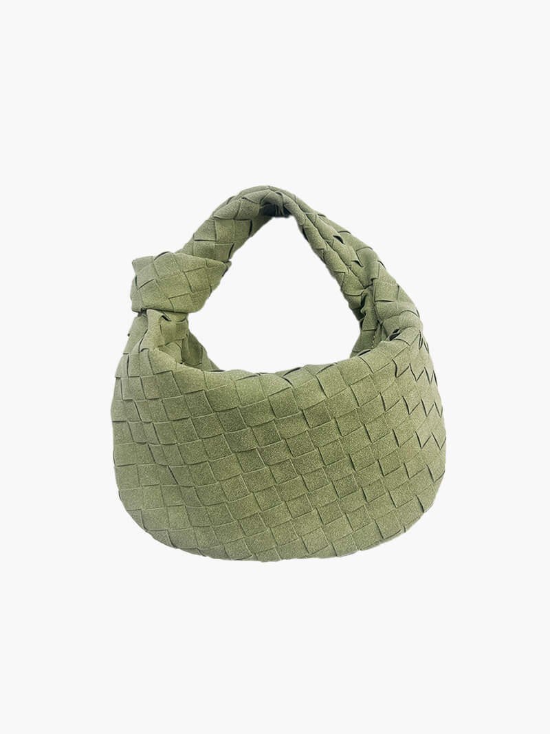 Woven Bag mini suede - Elovana Montreal - Handbags