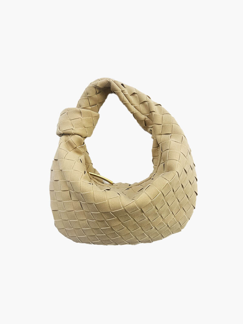 Woven Bag mini suede - Elovana Montreal - Handbags