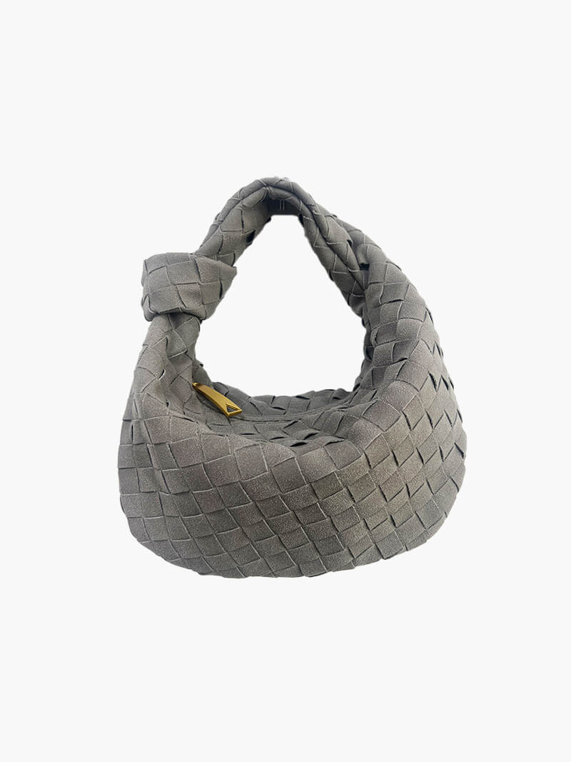 Woven Bag mini suede - Elovana Montreal - Handbags